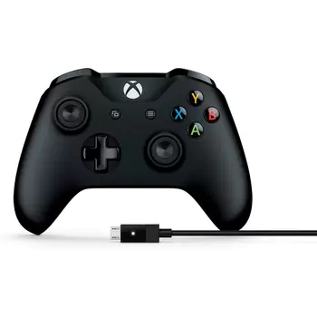 Xbox Control Inalámbrico Negro + Cable USB-C®