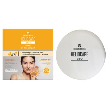 Heliocare 360° Color Compact Oil Free Bronze FPS50+ 10g