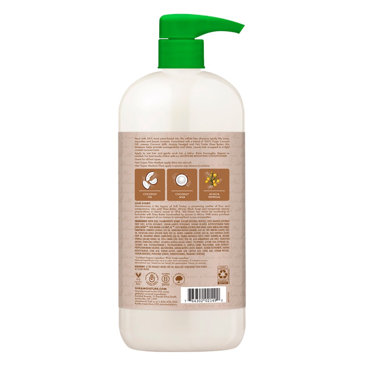 Shea Moisture Shampoo Natural Infusions 1 L