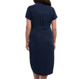 Teddi Rose Vestido para Dama azul mediana