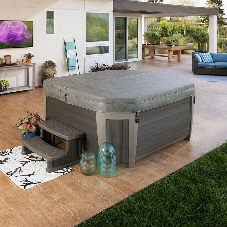 Aquaterra spa Brighton Gris 25Jet para 5 o 6 personas Costco México