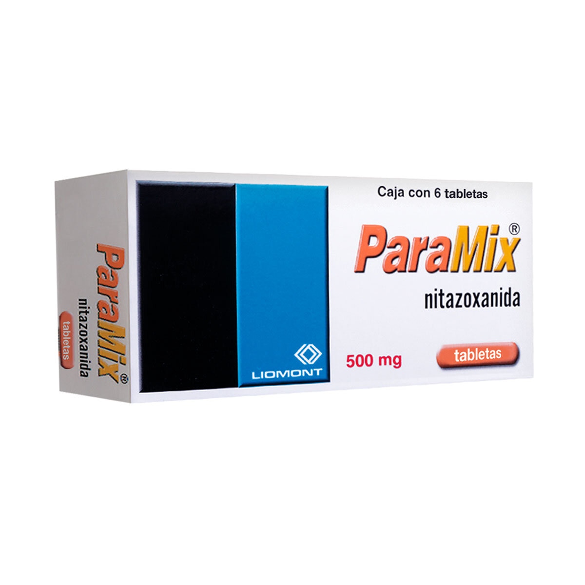 Paramix 500 mg  6 grageas