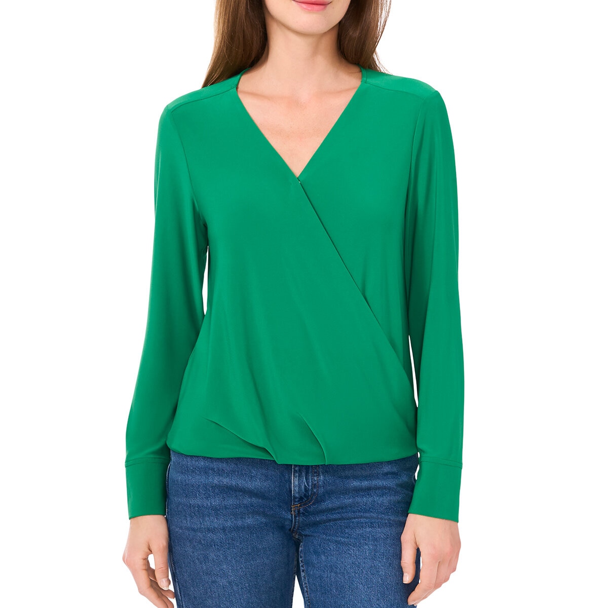 Vince Camuto Blusa para Dama Verde Grande