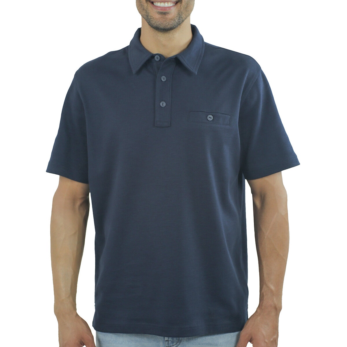 Jachs Polo para Caballero Azul Extra Extra Grande