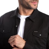 Kenneth Cole New York Sobre camisa para Caballero Negro Mediana