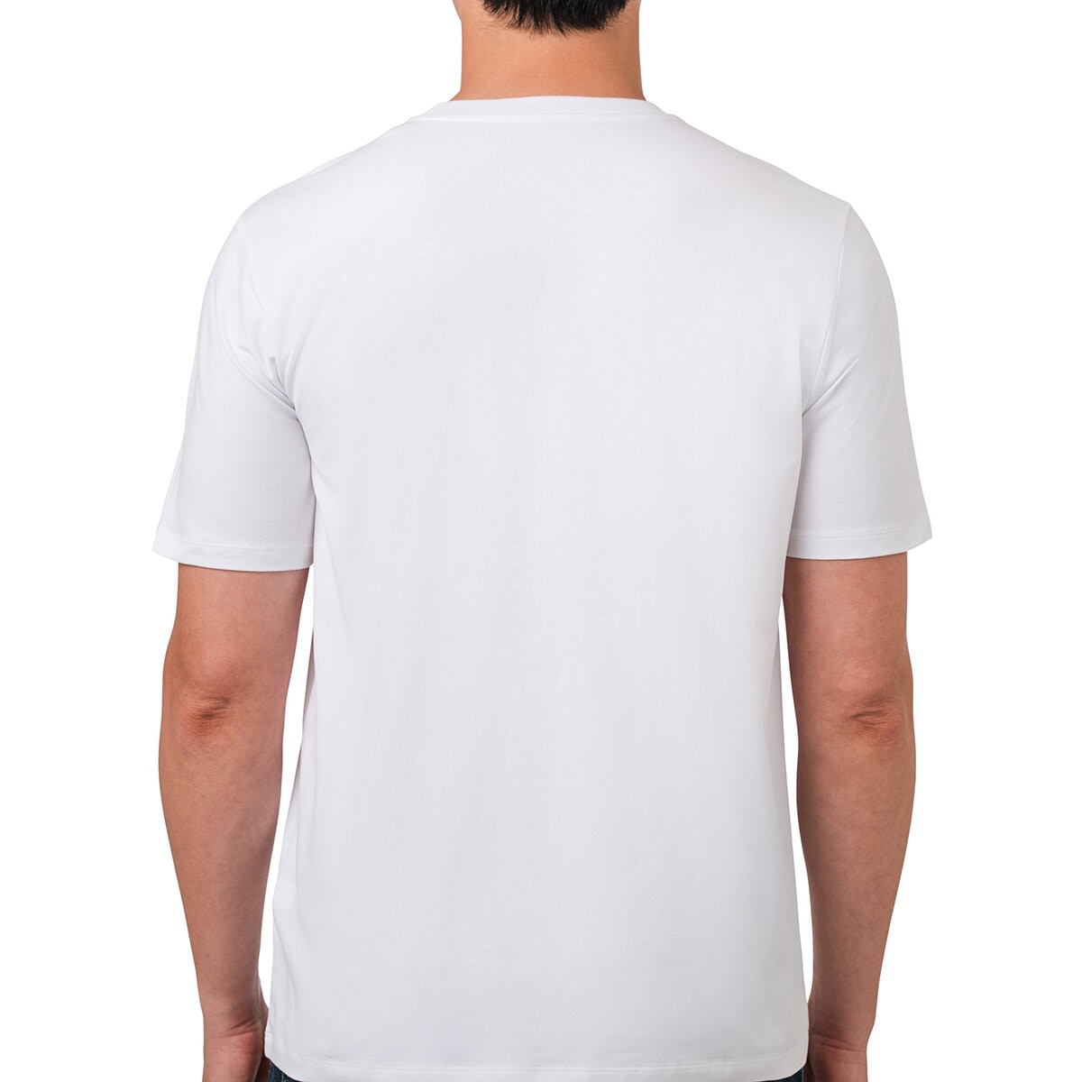 Rough Dress Playera para Caballero Blanco cuello redondo Chica