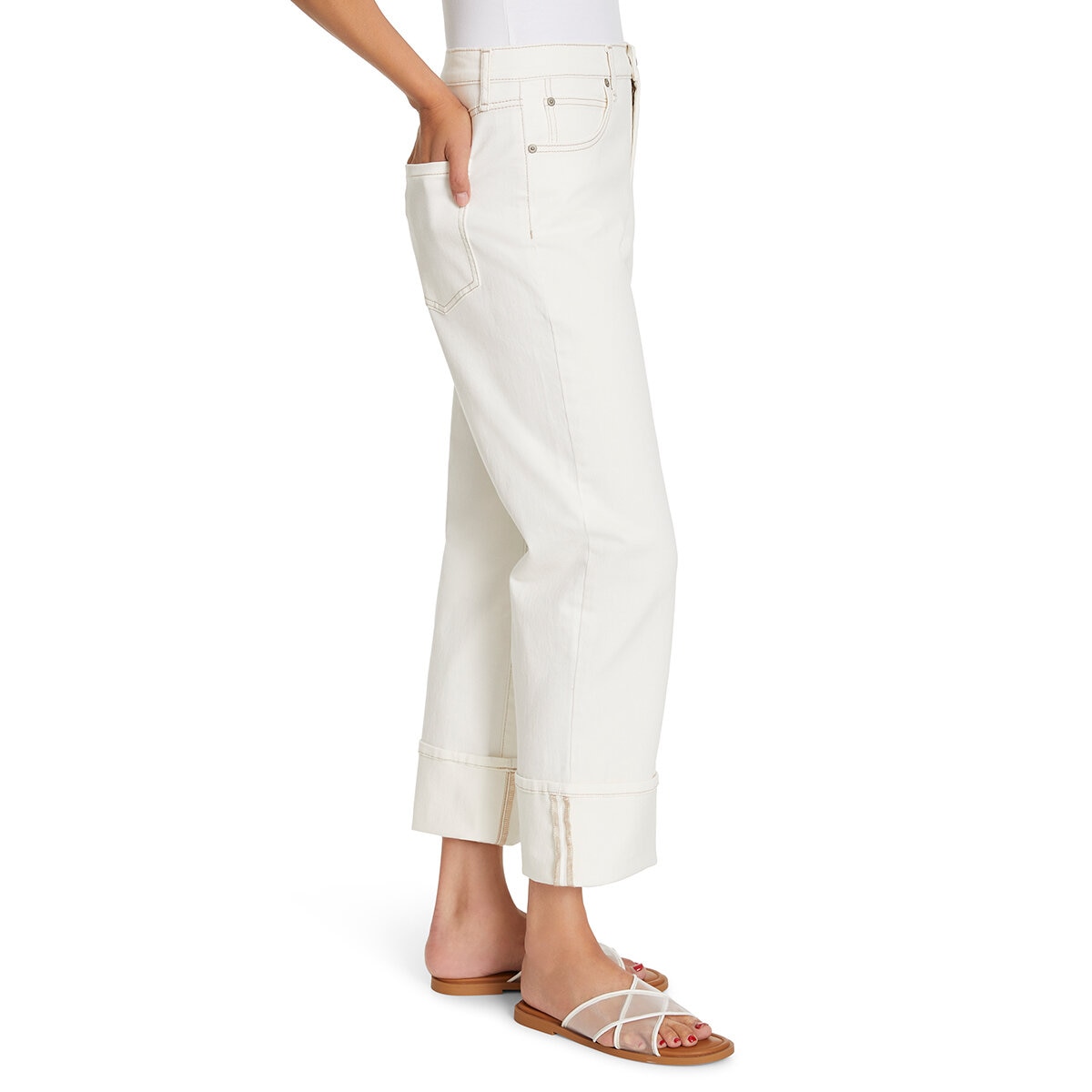 Jessica Simpson Jeans para Dama Beige 8