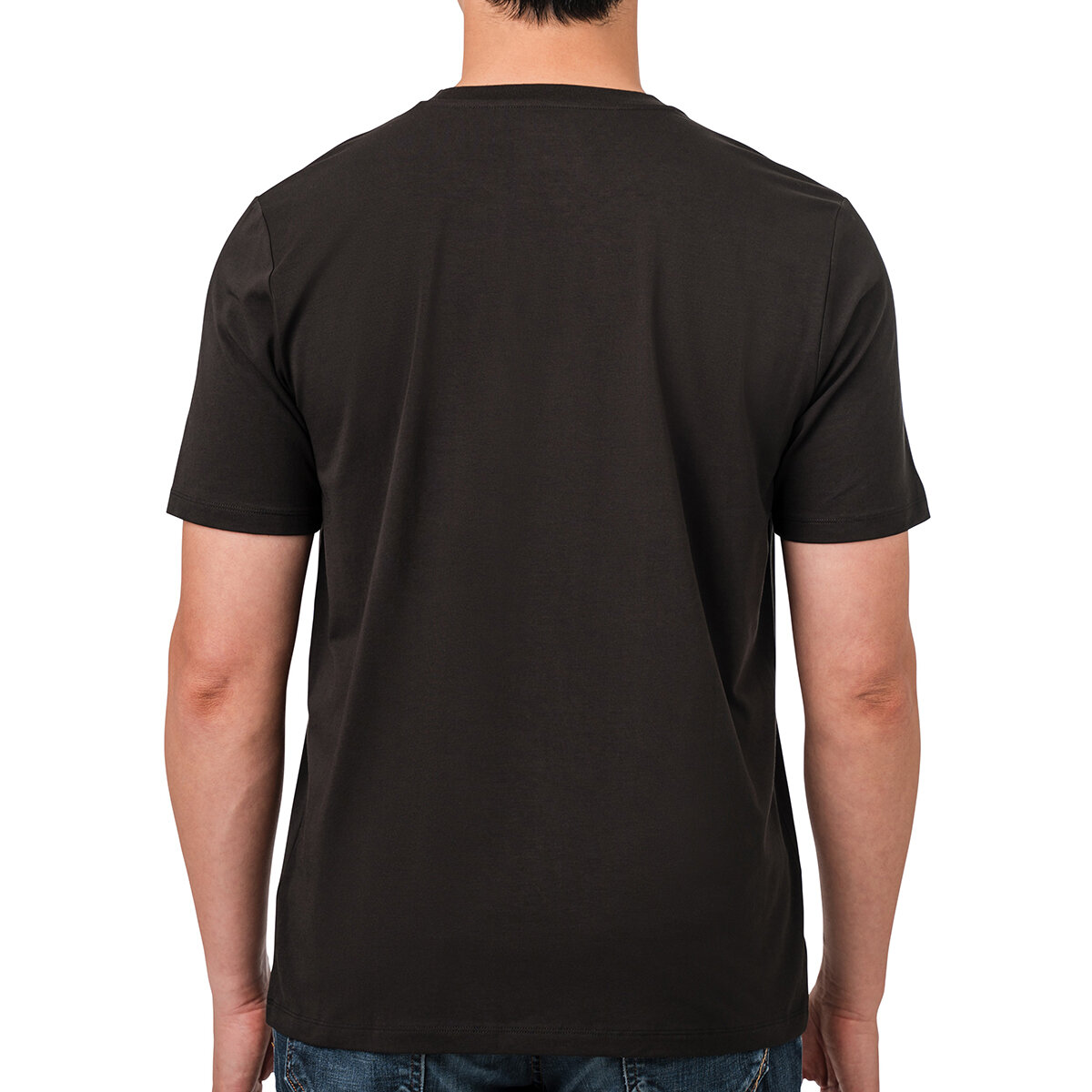 Rough Dress Playera para Caballero Negro cuello redondo Chica