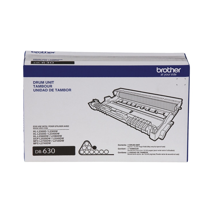 Brother Cartucho de Tóner DR630 Color Negro Costco México