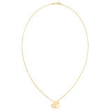 Collar de Oro de Corazón de 14k