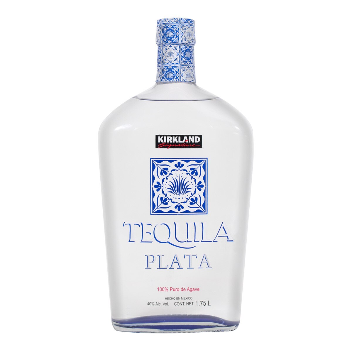 Tequila Plata Kirkland Signature 1.75 L Costco México