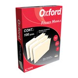 Oxford folder manila tamaño carta