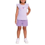 Pekkle Playera 4 piezas para Niños y Niñas Mariposa 3 Años