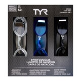 Set De Goggles TYR 3pk Adulto o Junior