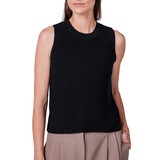 Kersh Suéter sin manga tipo chaleco para Dama Negro Extra Grande