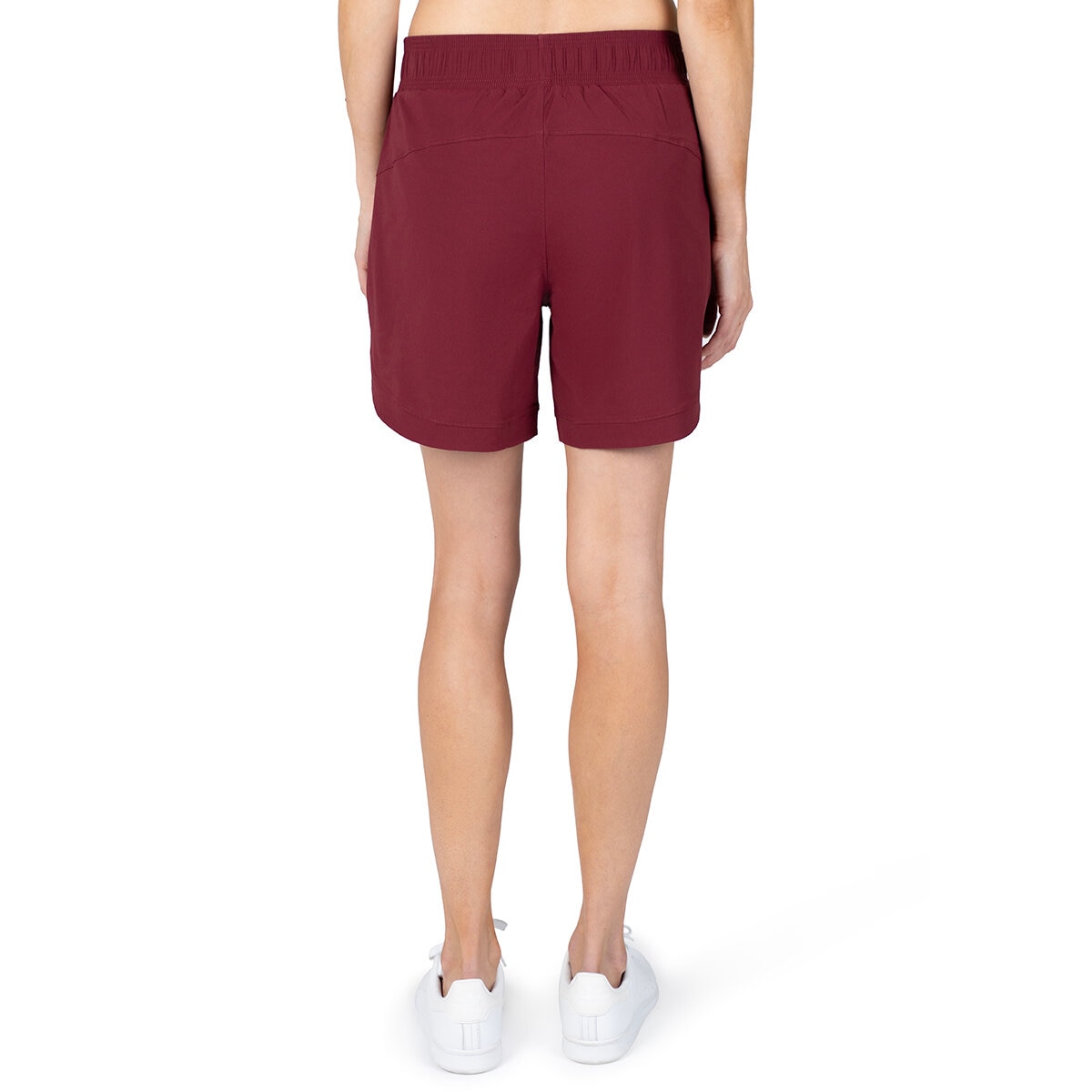 Tuff Apparel Shorts Deportivos para Dama Rojo Extra Grande