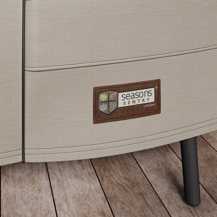 Seasons Sentry Funda para Set de Muebles de Jardín con Mesa Rectangular Grande