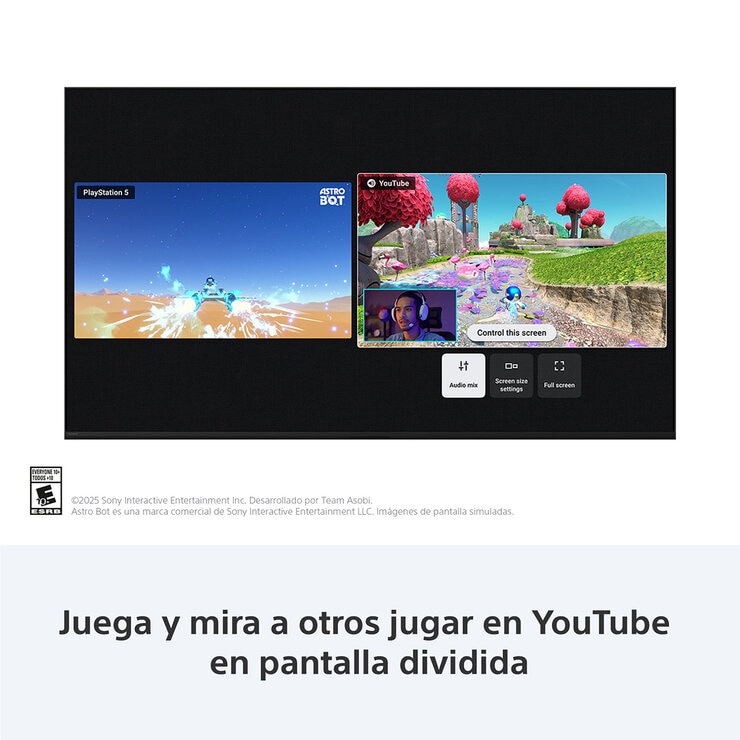 Sony Pantalla 65" BRAVIA 5 Miniled 4K Google TV