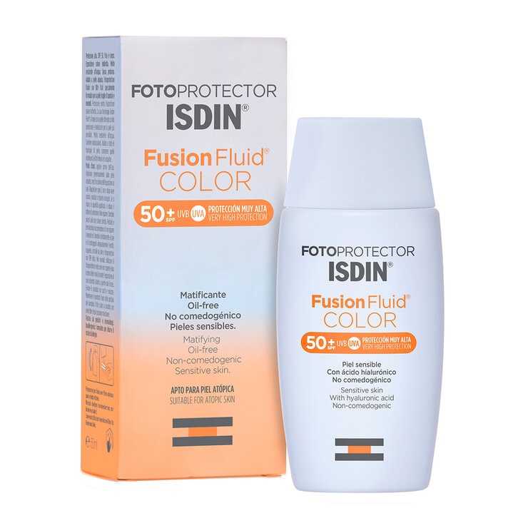 Isdin Fotoprotecor Fusion Fluid FPS 50+ con color 50ml