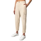 Modern Ambition Pantalones tipo Jogger para Dama Café 4