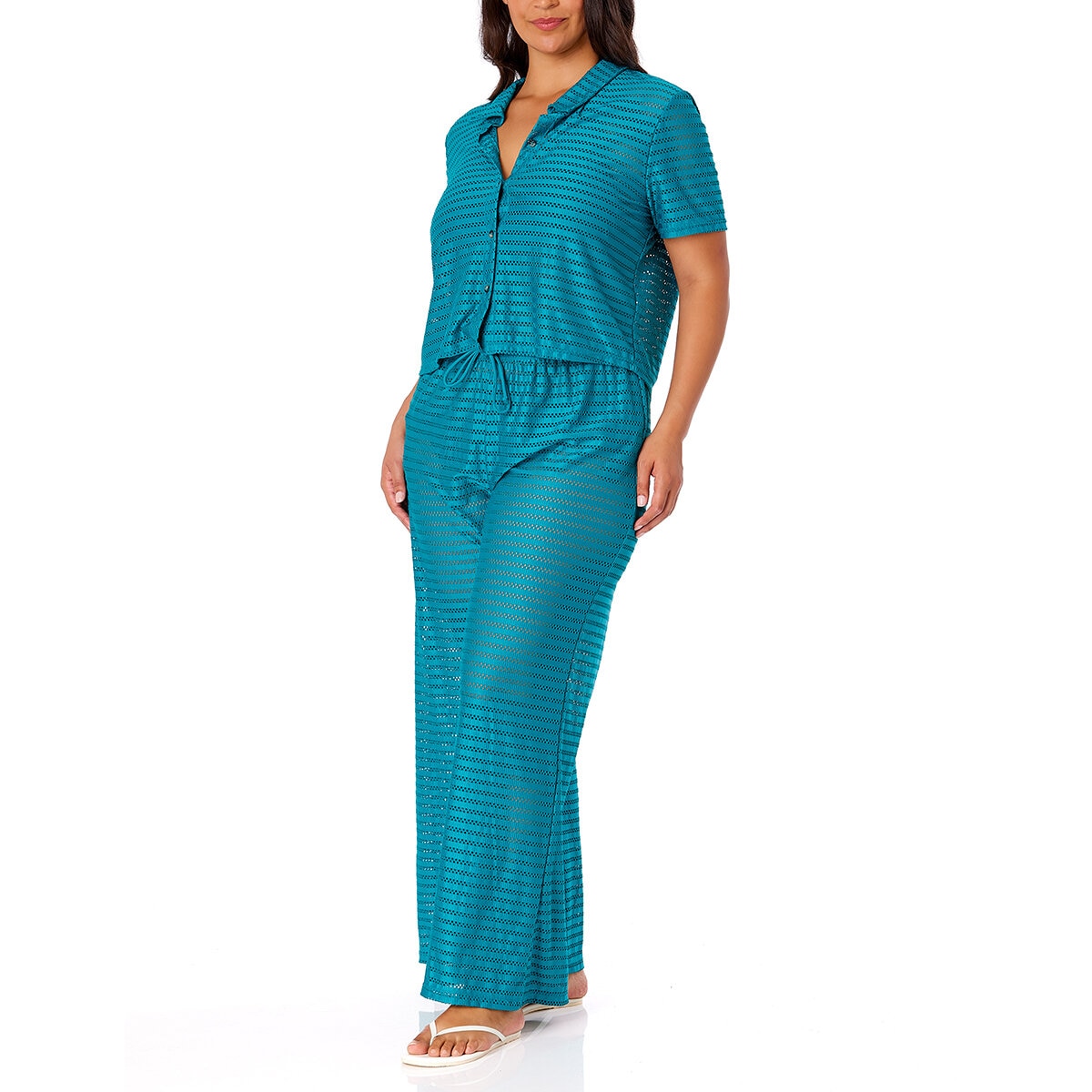 Hurley Conjunto de Playa para Dama Verde Extra Grande