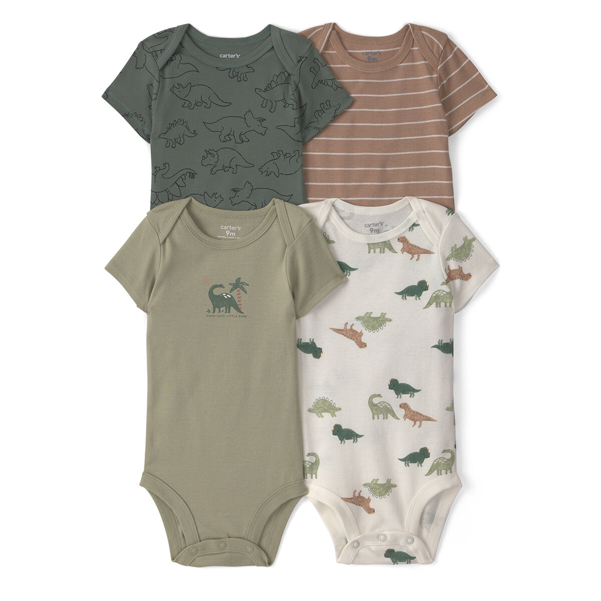 Carter's Pañalero 4 Piezas para Bebés Varias Tallas y Colores