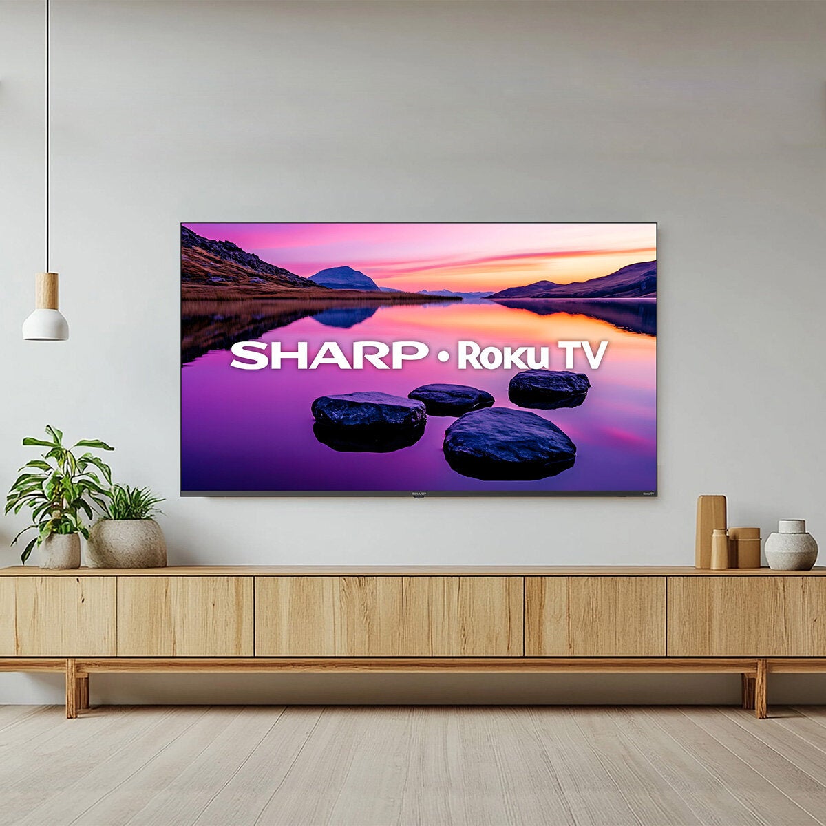 Sharp Pantalla 60" QLED 4K Roku TV 4T-C60HM6320U Sharp Pantalla 60" QLED 4K Roku TV 4T-C60HM6320U