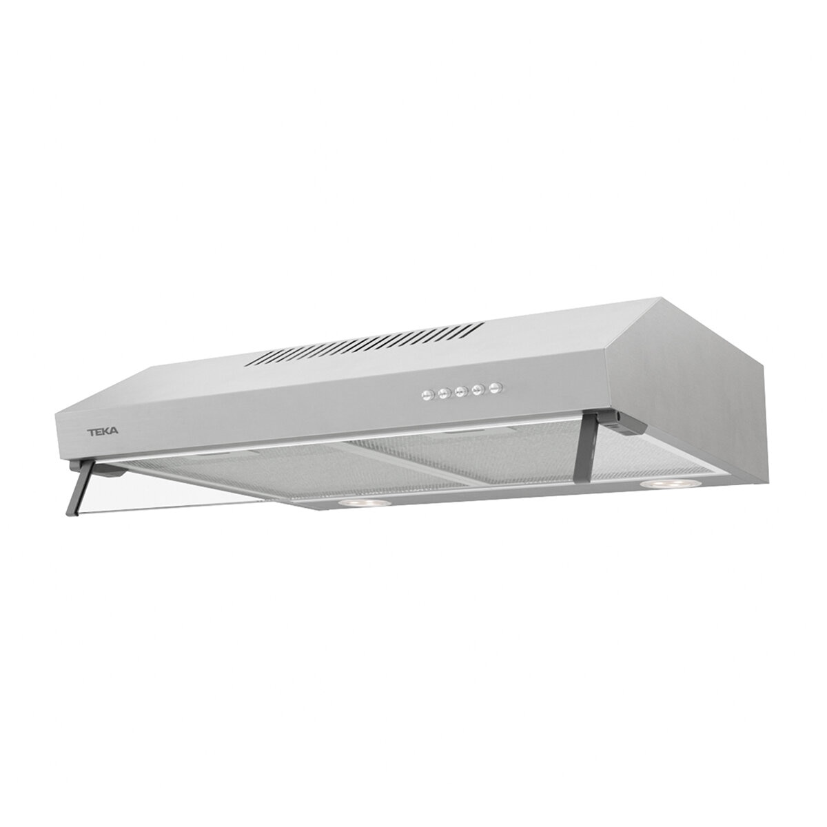 Teka Combo de campana con visera + Parrilla de 4 quemadores de 60 cm Acero Inoxidable