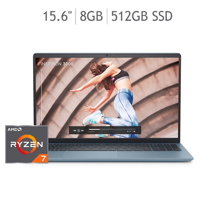 Dell Laptop Inspiron 15.6" AMD Ryzen 7