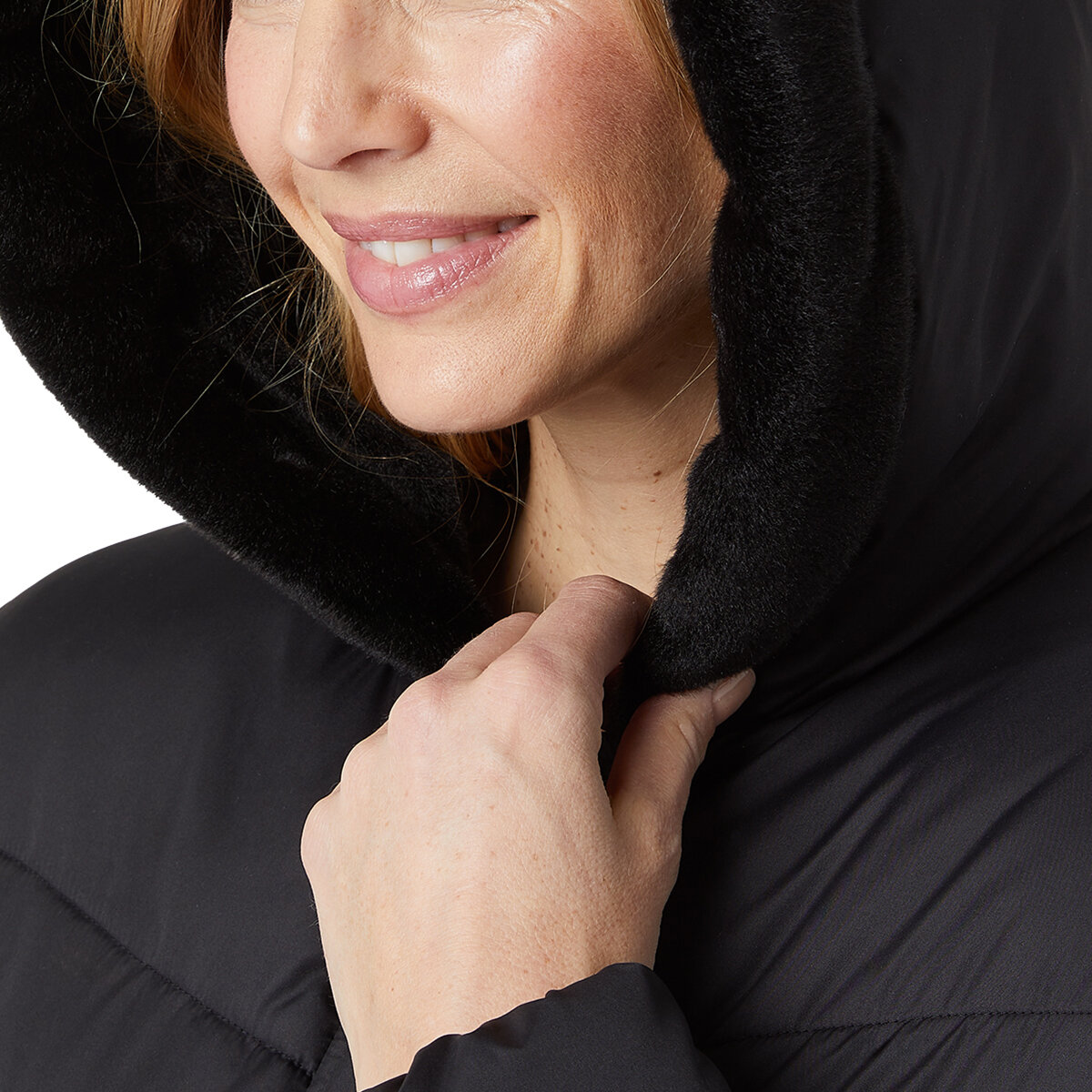 32 Degrees Heat Chamarra para Dama Negro Extra Grande