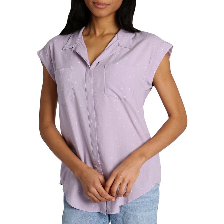Jachs Girlfriend Blusa para Dama Morado Chica