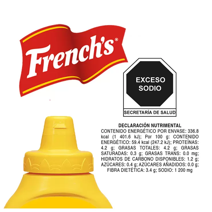 French´s Mostaza Preparada 2 pzas de 567 g