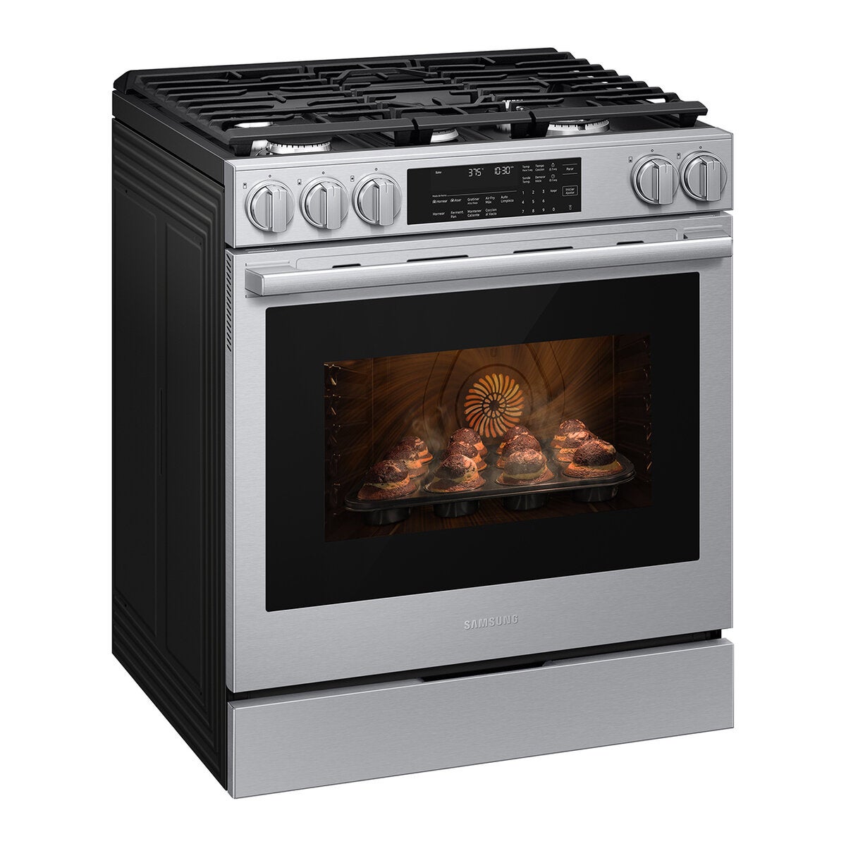Samsung Bespoke Estufa de Gas de Piso de 76cm con 5 Quemadores Samsung Bespoke Estufa de Gas de Piso de 76cm con 5 Quemadores