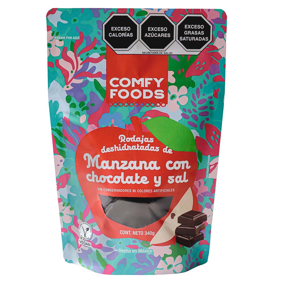 Comfy Foods Manzana Cubierta con Chocolate y Sal 340 g