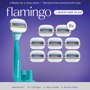 Flamingo Rastrillo 9 Cartuchos