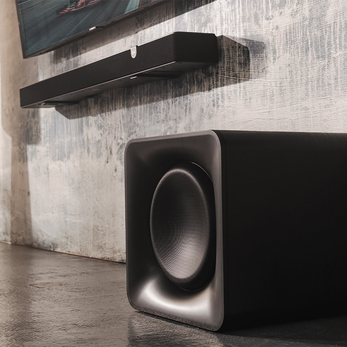 Klipsch Flexus Core 100 Barra de sonido + Subwoofer de 10"