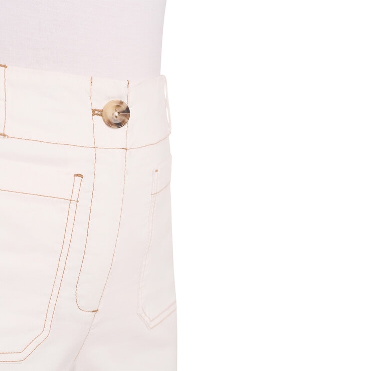 Hilary Radley Pantalones para Dama Blanco 12