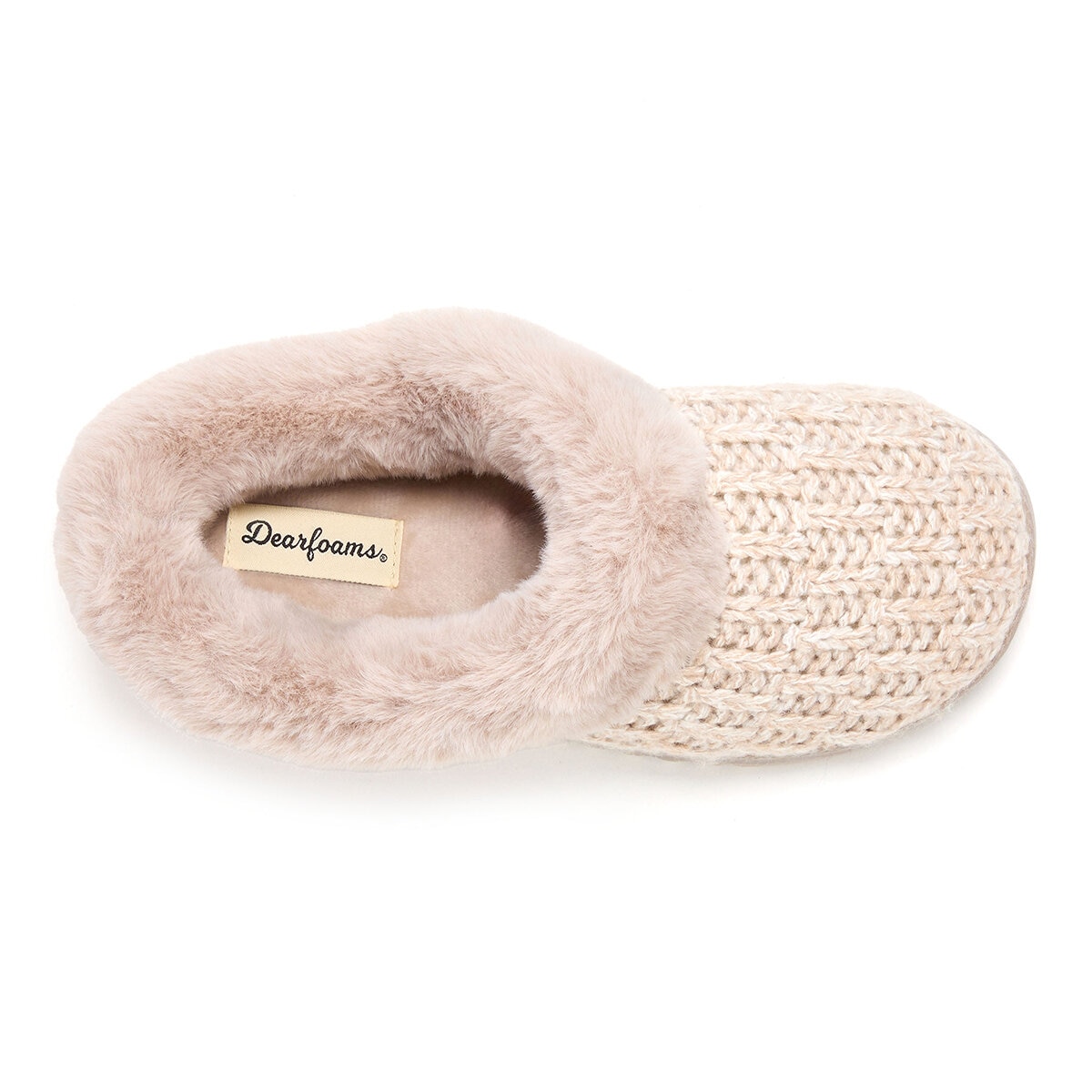 Dearfoams Pantufla para Dama Café Chica (23 cm / 23.5 cm)