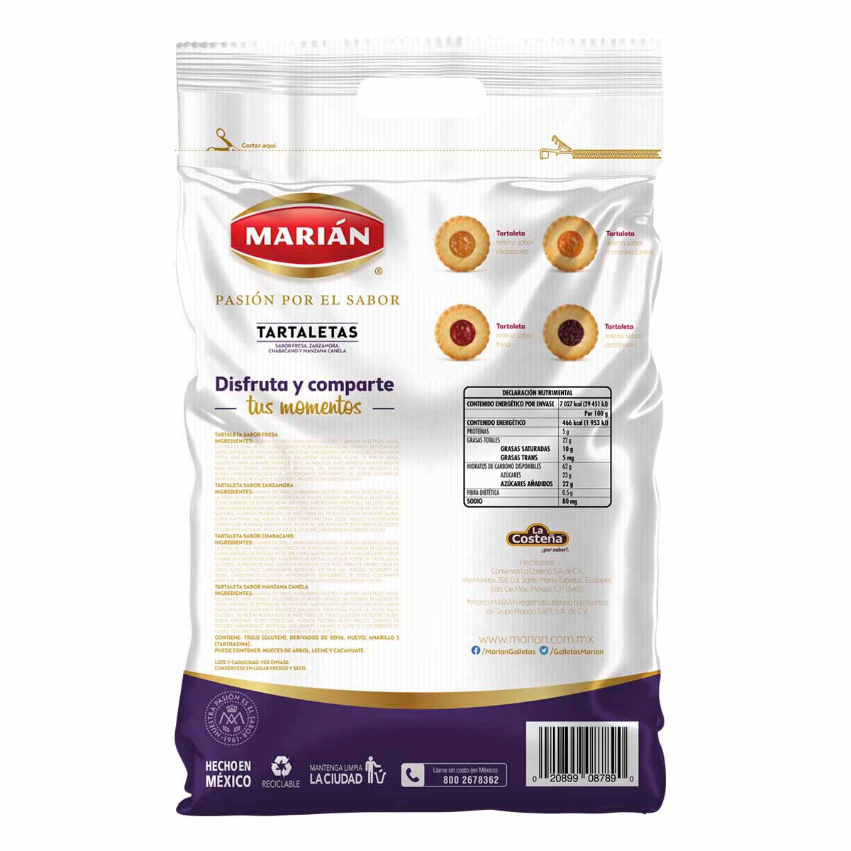 Galletas Danesas de Canela Marian 1 Kg