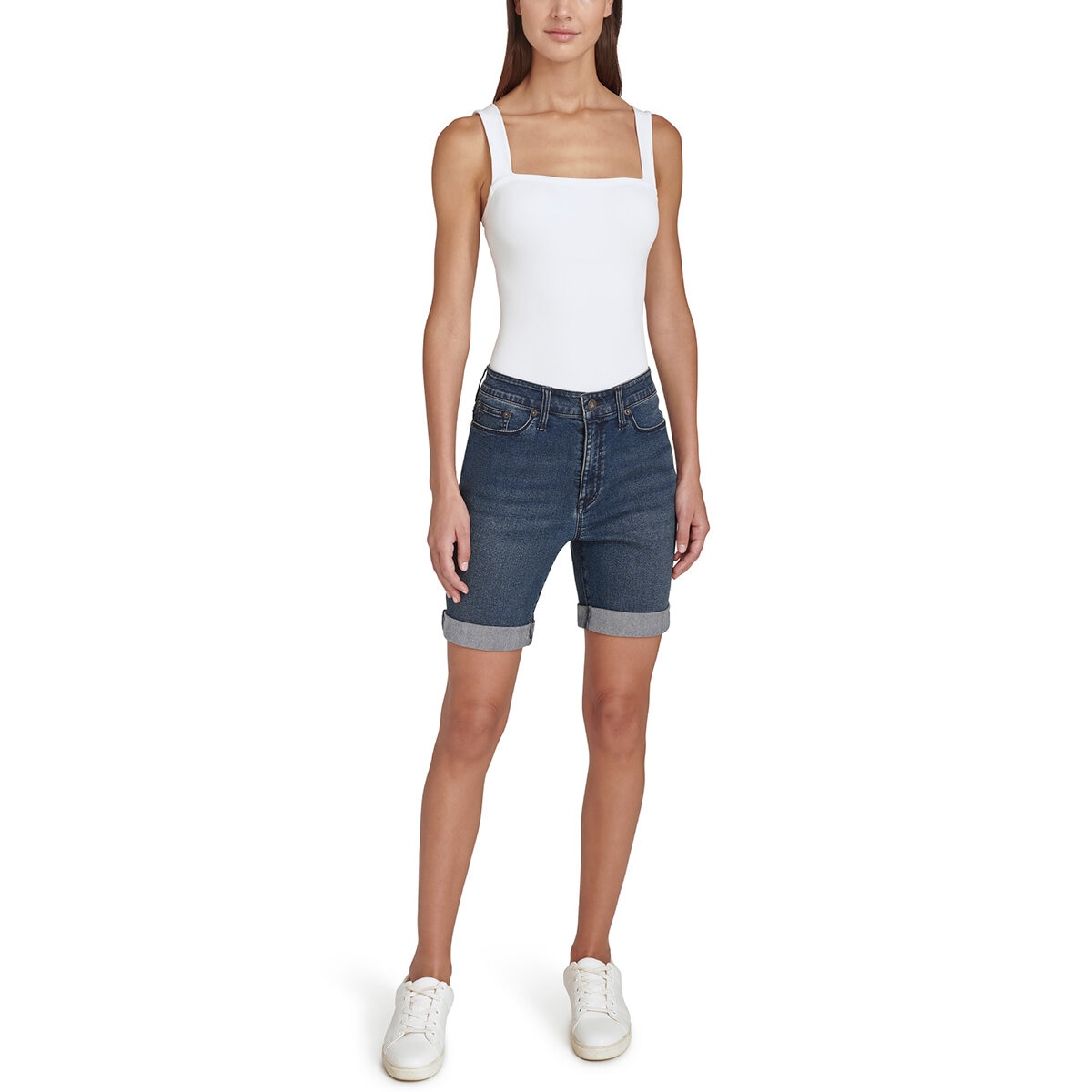DKNY Jeans Short Bermuda para Dama Varias Tallas y Colores