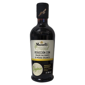 Mazzetti Reducción con Vinagre Balsámico de Módena Orgánico 2 pzas de 380 ml 