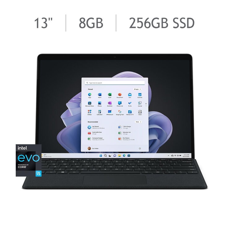 Microsoft Surface Pro 9 Laptop 13" 4K Intel Core i5 8GB 256GB SSD + Teclado