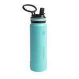 ThermoFlask 2 Botellas de Acero Inoxidable con Aislamiento al Vacío de Doble Pared Gris/Azul