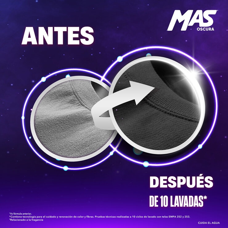 Mas Oscura Efecto Suavizante Detergente Líquido 9 l