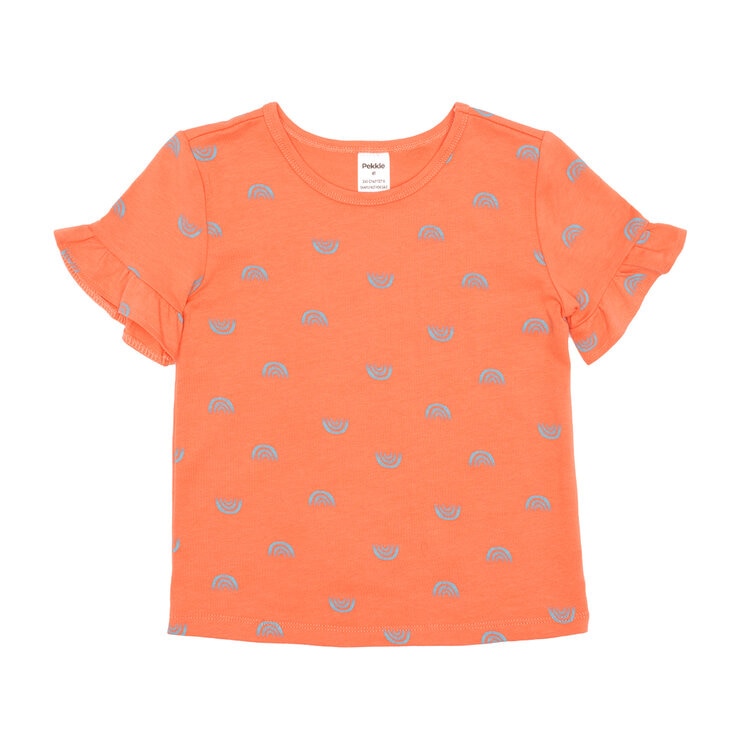 Pekkle Playera 4 piezas para Niños y Niñas Corazón 4 Años