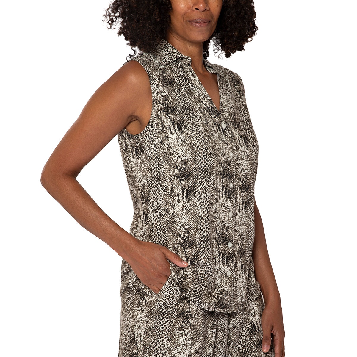 Mario Serrani Italy Blusa para Dama Café Chica