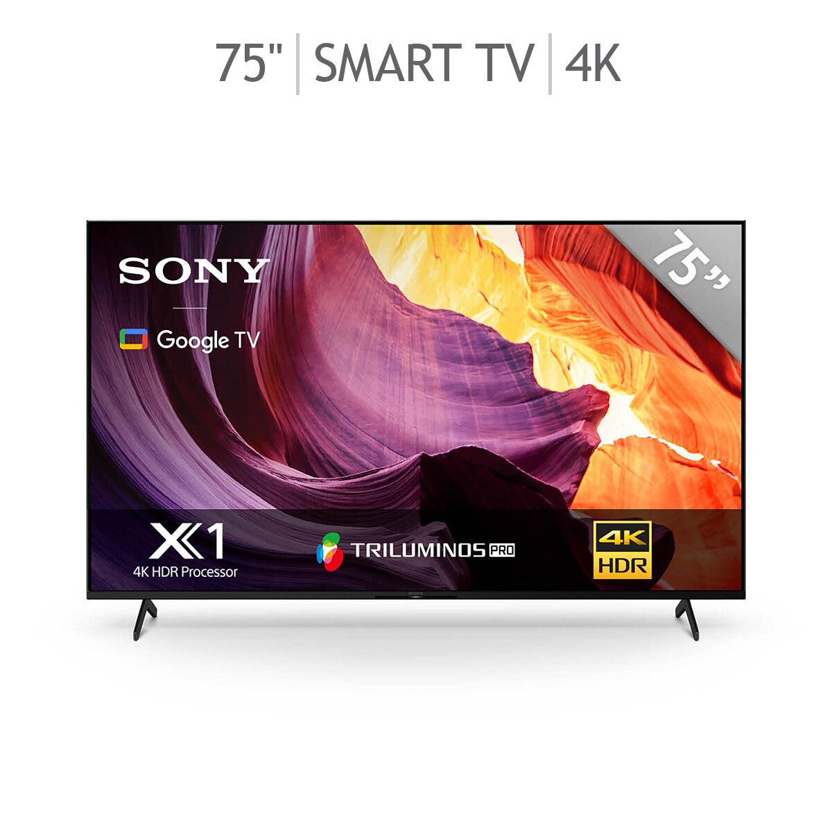 Sony Pantalla 75" 4K UHD Google TV Costco México
