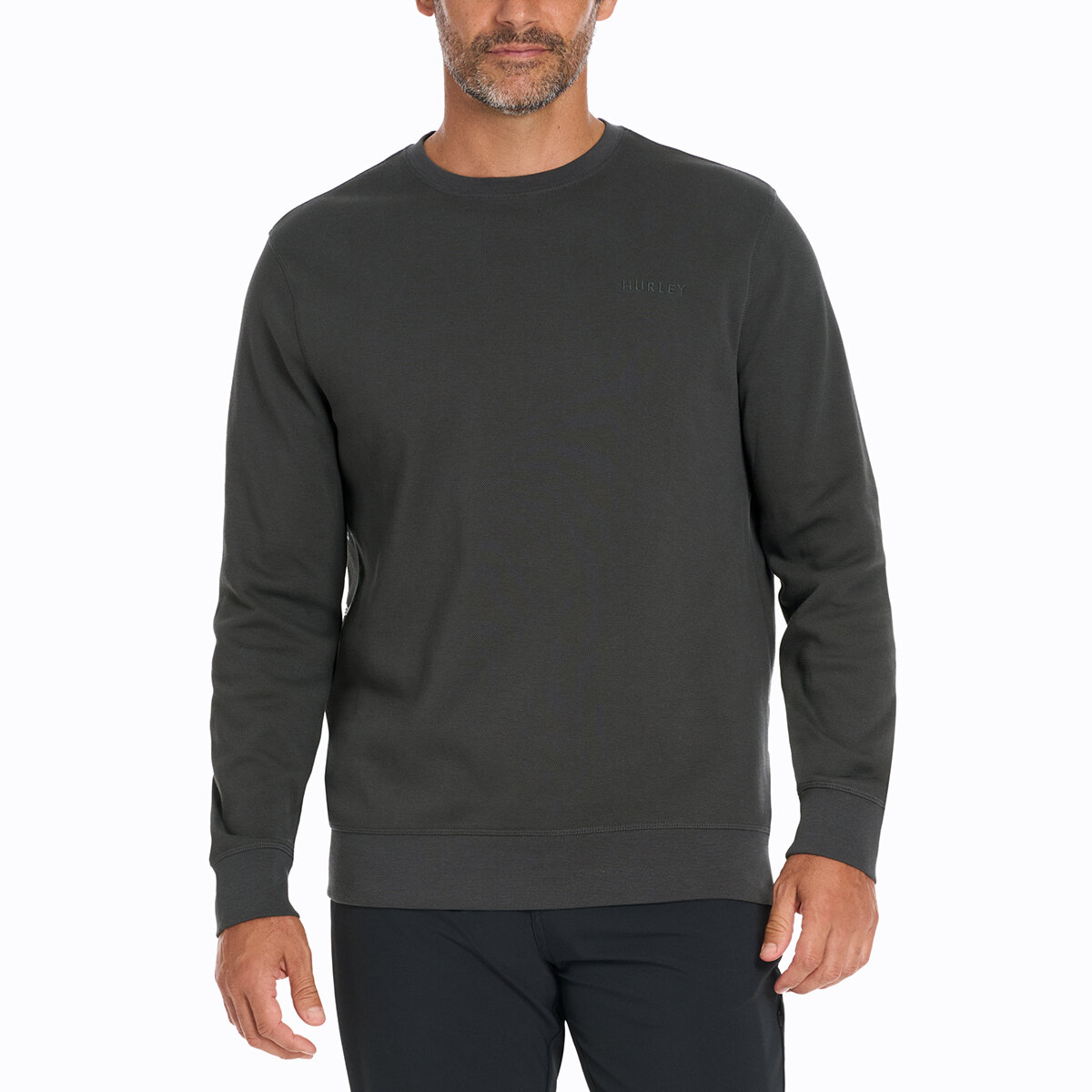 Hurley Sudadera para Caballero Gris Extra Grande