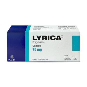 Lyrica 75mg 28 Cápsulas