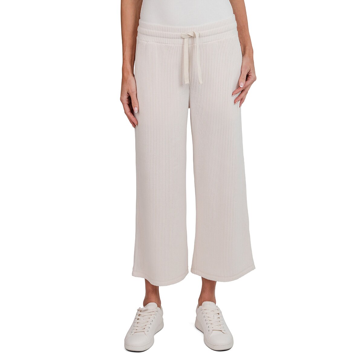 Tuff Apparel Pantalones para Dama Crema Chica